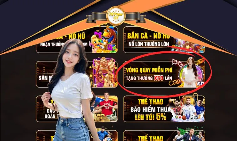 Nhận x50 lần số vốn đã bỏ ra khi tham gia vòng quay miễn phí Nhận x50 lần số vốn đã bỏ ra khi tham gia vòng quay miễn phí